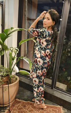 Printed Linen Co-ord Set