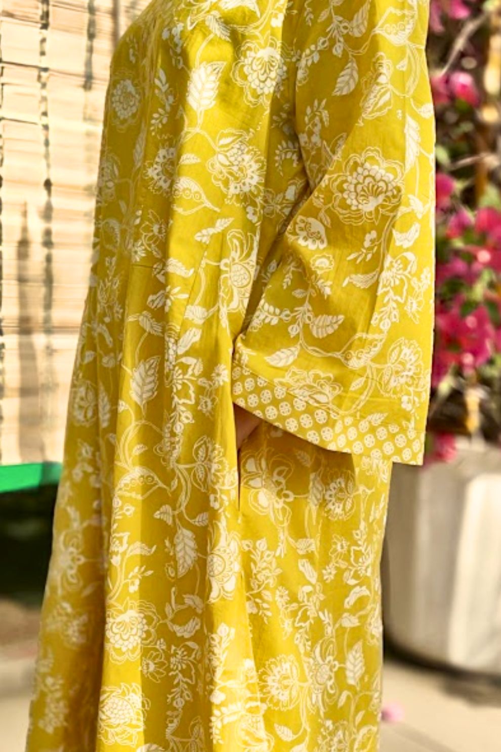 A line Sleeve Kurta 