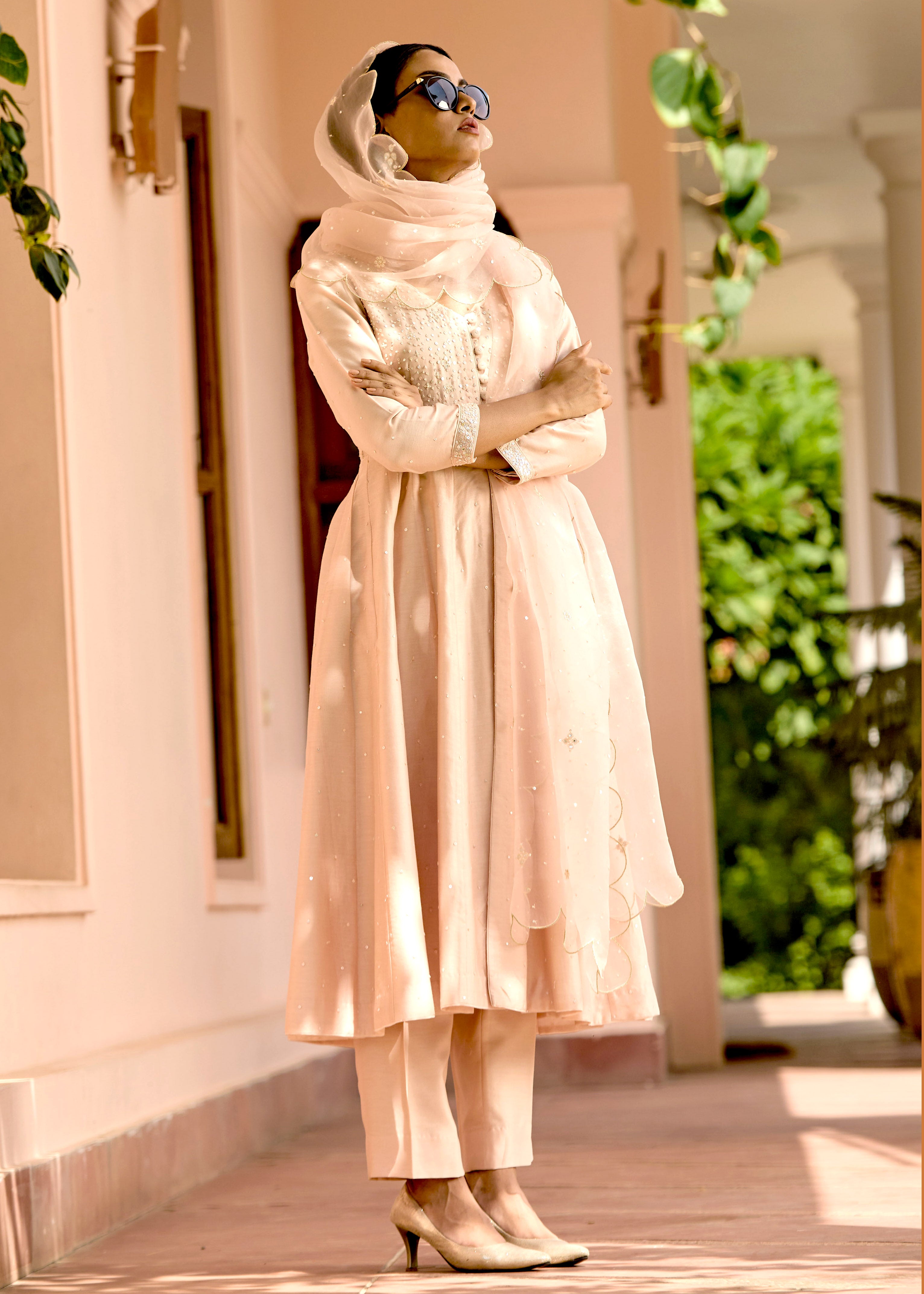 Uptown Girl Nude Peach Kali Set