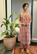 Bagru Printed Indo-Western Coord Set