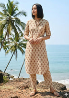 Bagru Printed Co-ord Set in Cotton