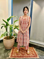 Bagru Printed Indo-Western Coord Set