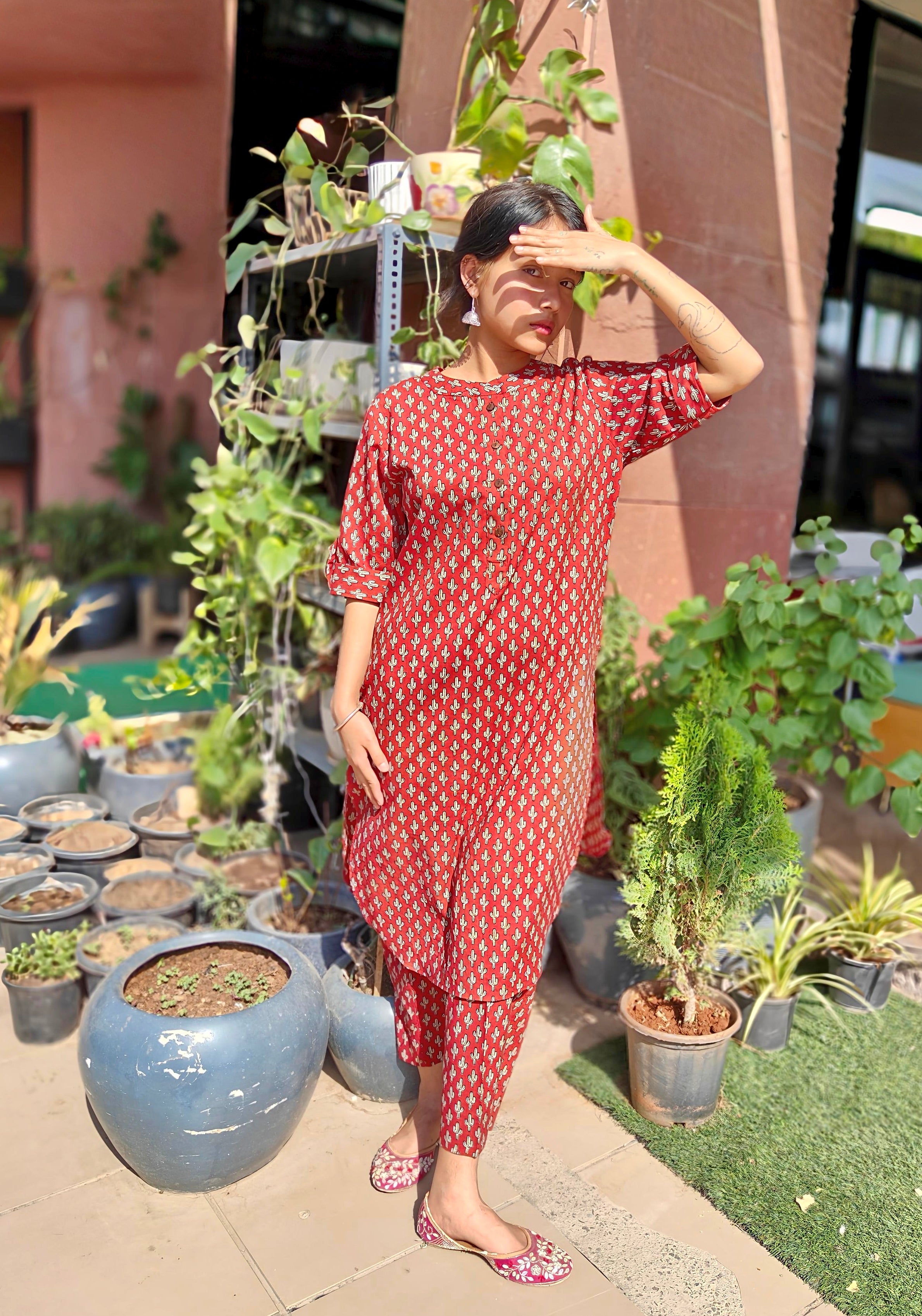 Indian Block Print Coord Sets Gurgaon