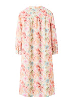 Floral Printed Linen Dress