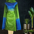  Tussar Silk Dress Material with Geometrical Print