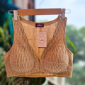 golden-beige-plunging-neckline-designer-blouse