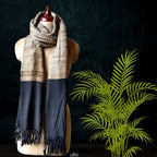 Black Eri silk Shawl
