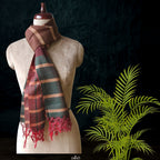 Handwoven Silk - Eri Spun Stoles _Multicolor