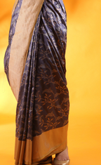 Patola Banarasi Saree in Teal Blue Silk Saree